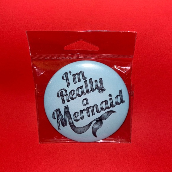 I’m Really a Mermaid Blue Magnet New Home Decor Refrigerator Magnet - Picture 2 of 2